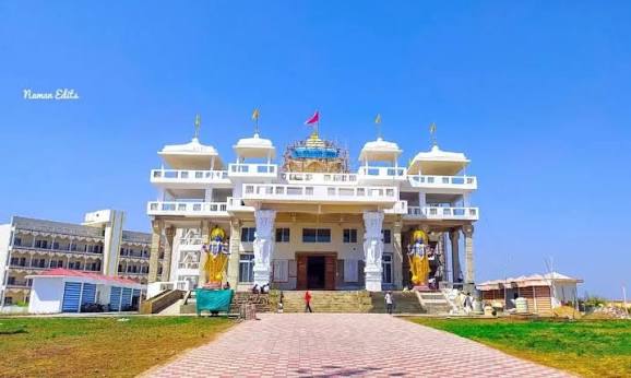 Isckon Temple khargone 